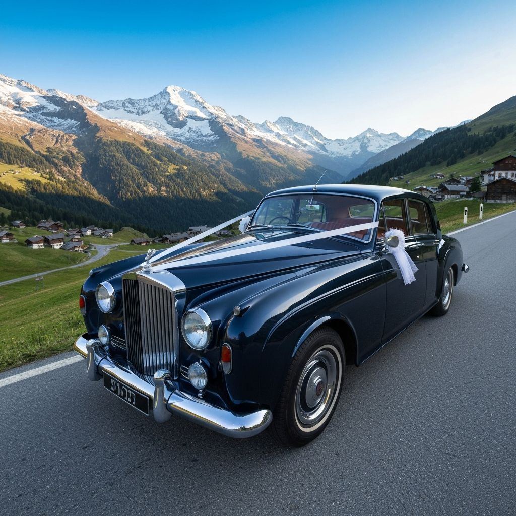 Tiroler Oldtimer Hochzeitsautos - Bild 1